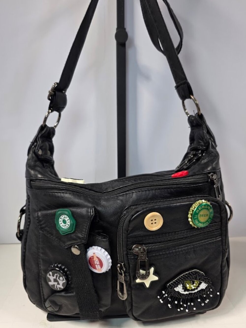 Y2K Bottle Cap Crossbody Colorful Shoulder Bag
